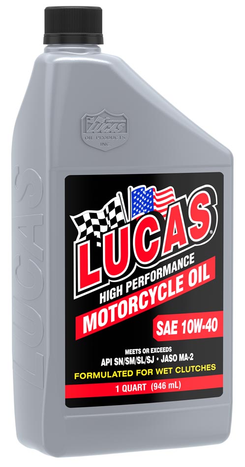 High Performance Conventional Motorcycle Oils 10W - 40