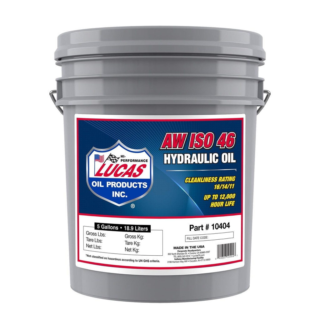 AW ISO 46 Hydraulic Oil 