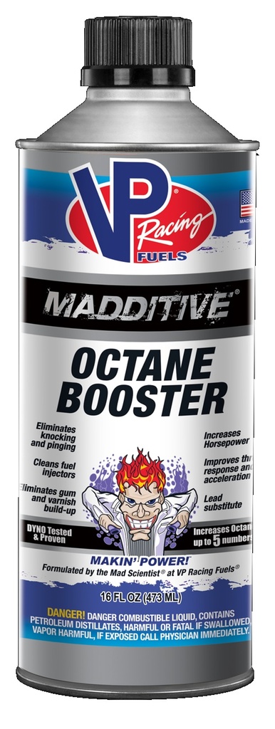 OCTANE BOOSTER UNLEADED 16 oz - CS of 8