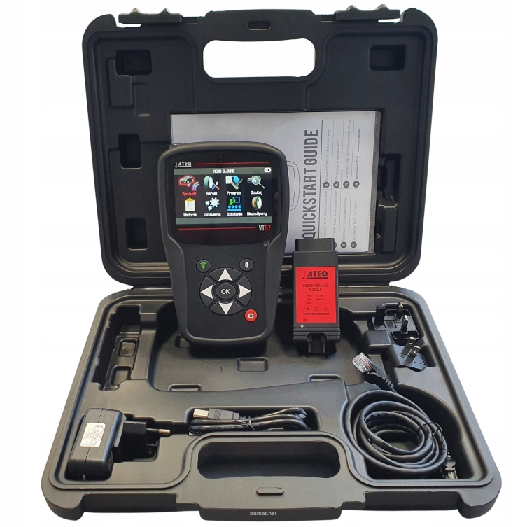 ATEQT VT57 Diagnostic TPMS Tool Kit with OBDII Module,Base Kit