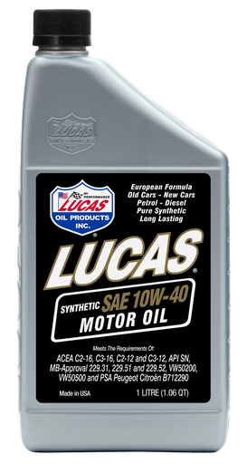 [10229] SYNTHETIC SAE 10W-40 MOTOR OIL 