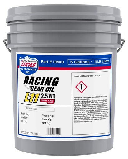 [10540] Synthetic L11 Racing Gear Oil 