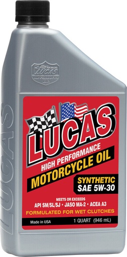 [10706] Synthetic SAE 5W-30 Motorcycle Oil 