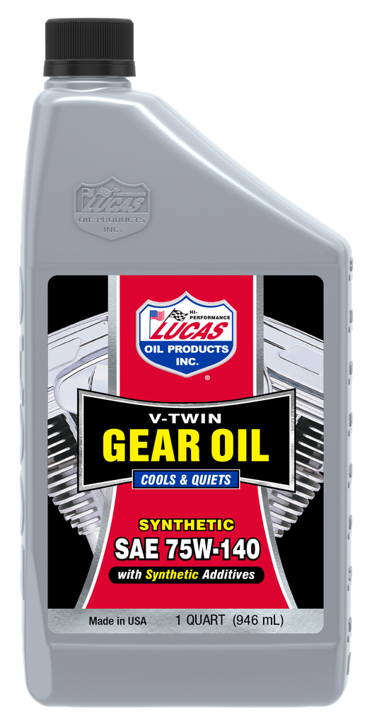 [10791] Synthetic SAE 75W-140 V-Twin Gear Oil