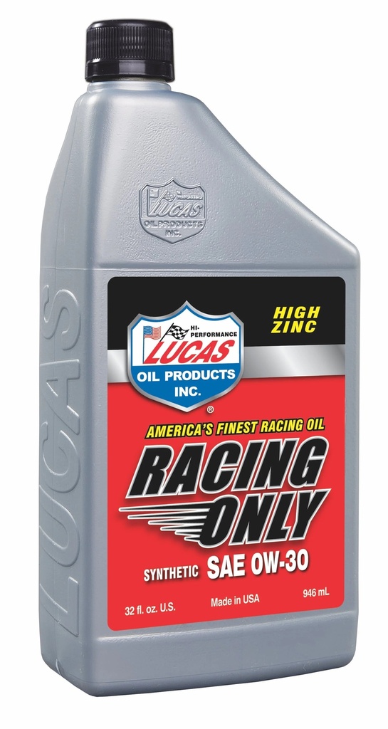 Synthetic SAE 0w-30 Racing Motor Oil 