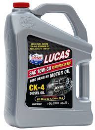 Synthetic Blend SAE 10W-30 CK-4 Teuck Gallon 