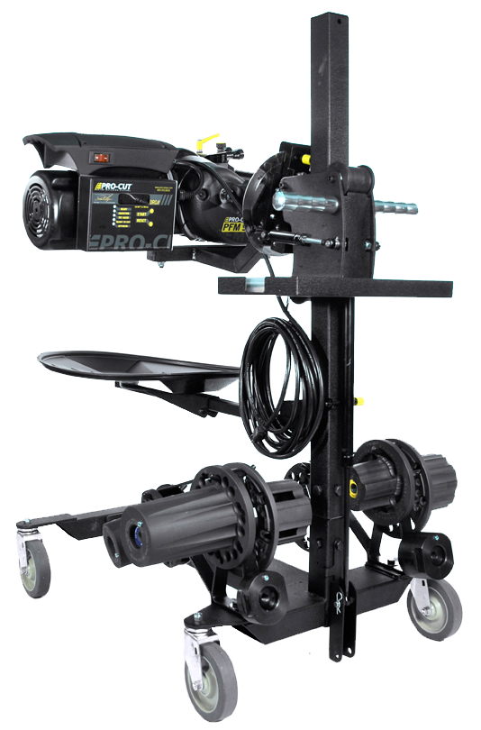 [SAM-X906-BASE-IBT-6] PRO-CUT X9 Base Lathe PKG w/50-2195 Trolley & adapters