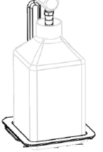 MOTORVAC Pressure relief/fuel system flow test bottle/010-5642