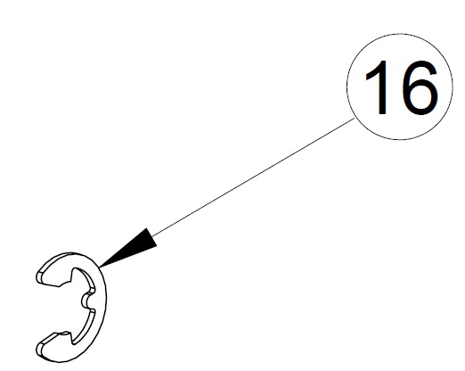 E CLIP FOR 50-085 PRO-CUT