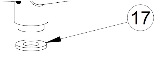 وردة تثبيت مسمار القاطع للبرو كت