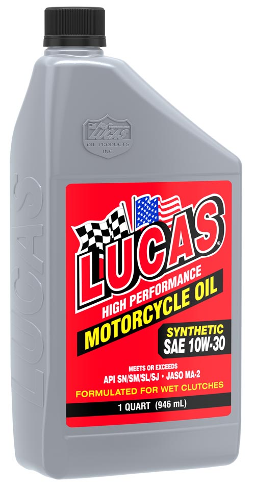 High Performance Synthetic Motorcycle Oils 10W-30