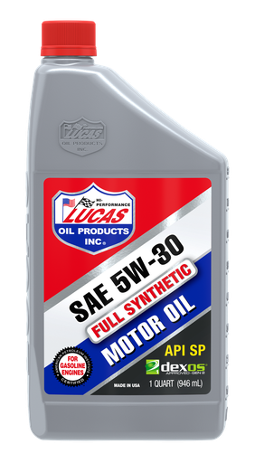 [10049] زيت ماكينة عيار 5W-30 تخليقي لوكاس