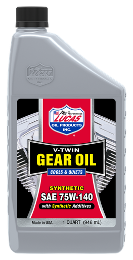 [10791] Synthetic SAE 75W-140 V-Twin Gear Oil