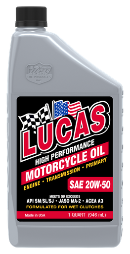 [10700] High Performance Conventional Motorcycle Oils 20W - 50