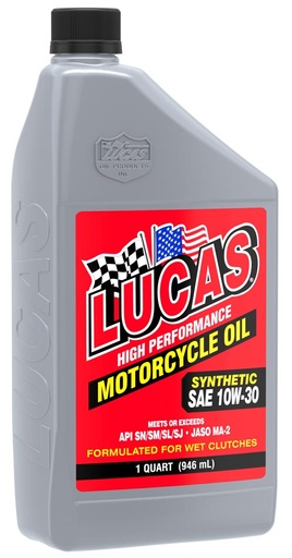 [10708] High Performance Synthetic Motorcycle Oils 10W-30